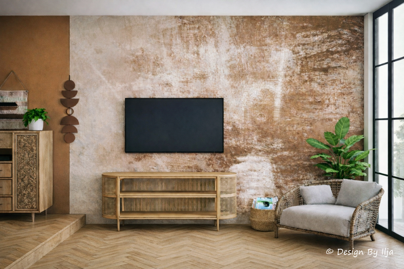 Bohemian woonkamer